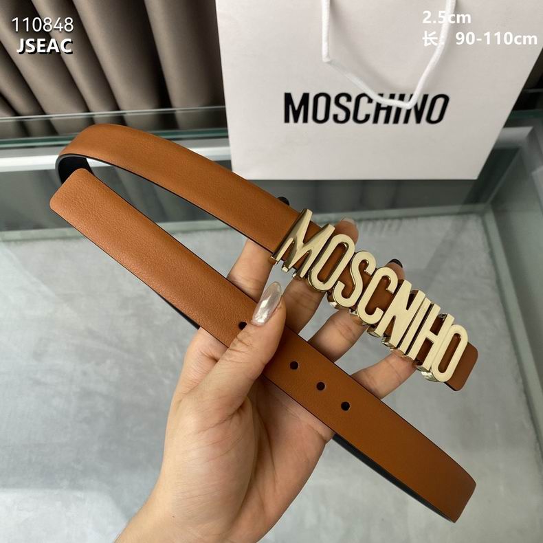 Moschino Belt 25mmX90-110cm 8L  (10)