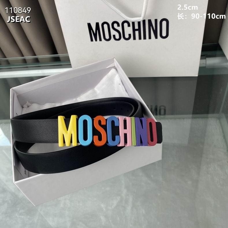 Moschino Belt 25mmX90-110cm 8L  (11)
