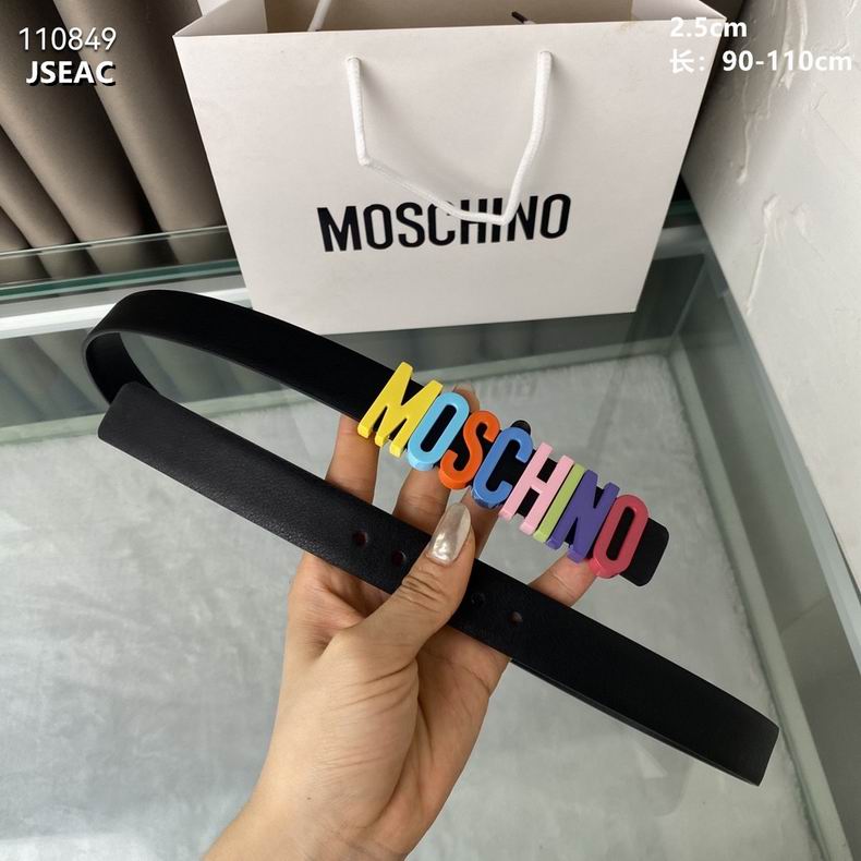 Moschino Belt 25mmX90-110cm 8L  (12)