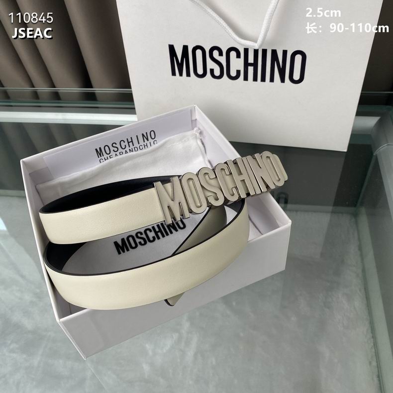Moschino Belt 25mmX90-110cm 8L  (3)