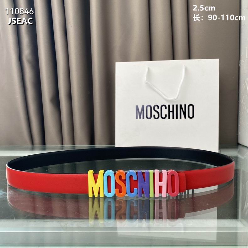 Moschino Belt 25mmX90-110cm 8L  (5)