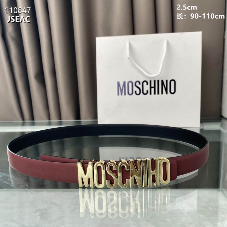 Moschino Belt 25mmX90-110cm 8L  (5)