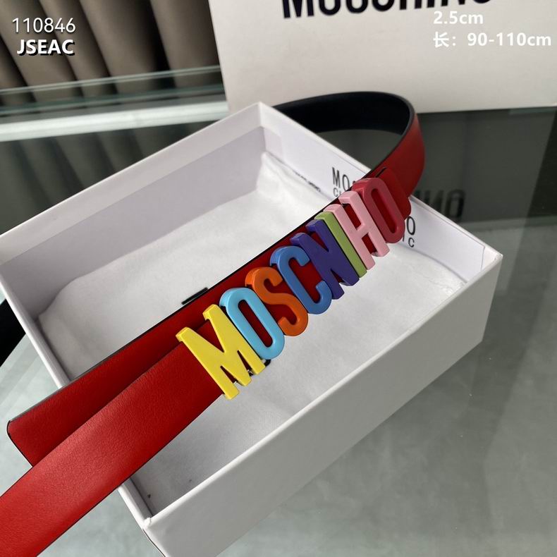 Moschino Belt 25mmX90-110cm 8L  (6)