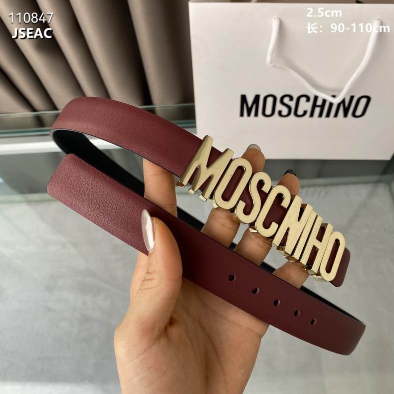 Moschino Belt 25mmX90-110cm 8L  (7)