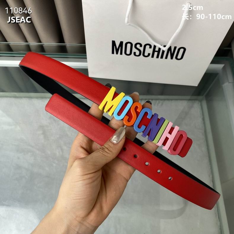 Moschino Belt 25mmX90-110cm 8L  (8)