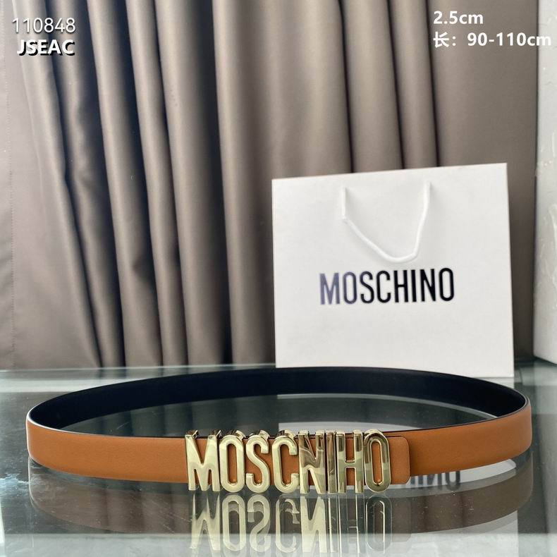 Moschino Belt 25mmX90-110cm 8L  (8)