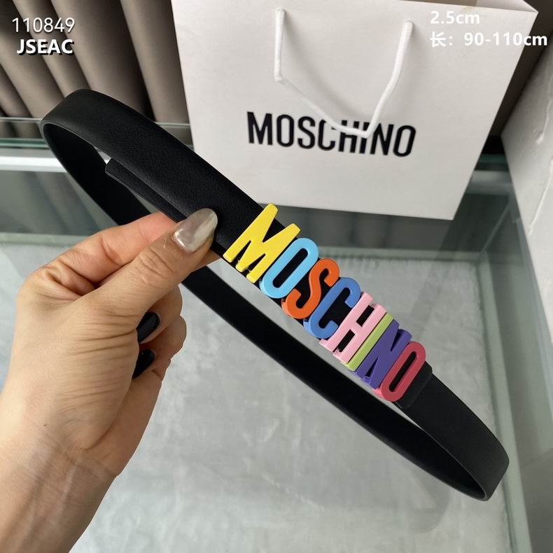 Moschino Belt 25mmX90-110cm 8L  (9)