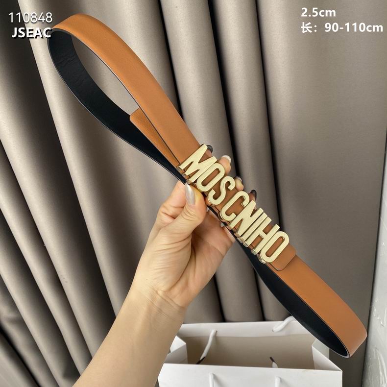 Moschino Belt 25mmX90-110cm 8L  (9)