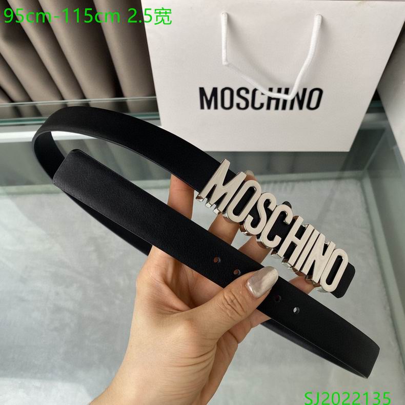 Moschino belt 25mmX95-115cm 7D (1)