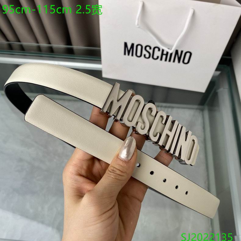Moschino belt 25mmX95-115cm 7D (16)
