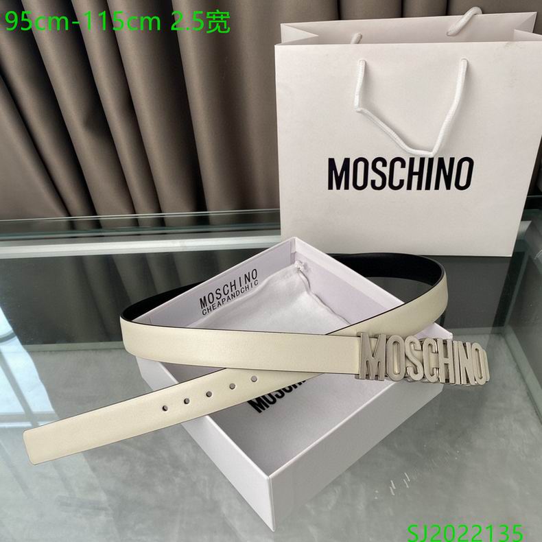 Moschino belt 25mmX95-115cm 7D (17)