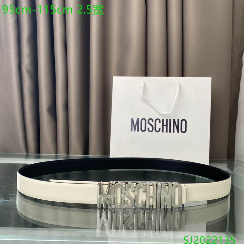 Moschino belt 25mmX95-115cm 7D (18)