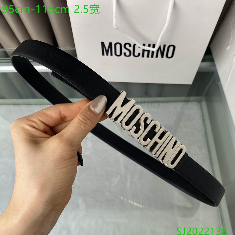Moschino belt 25mmX95-115cm 7D (2)