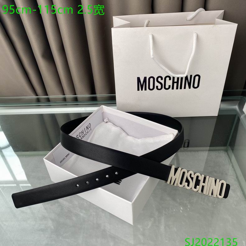 Moschino belt 25mmX95-115cm 7D (3)