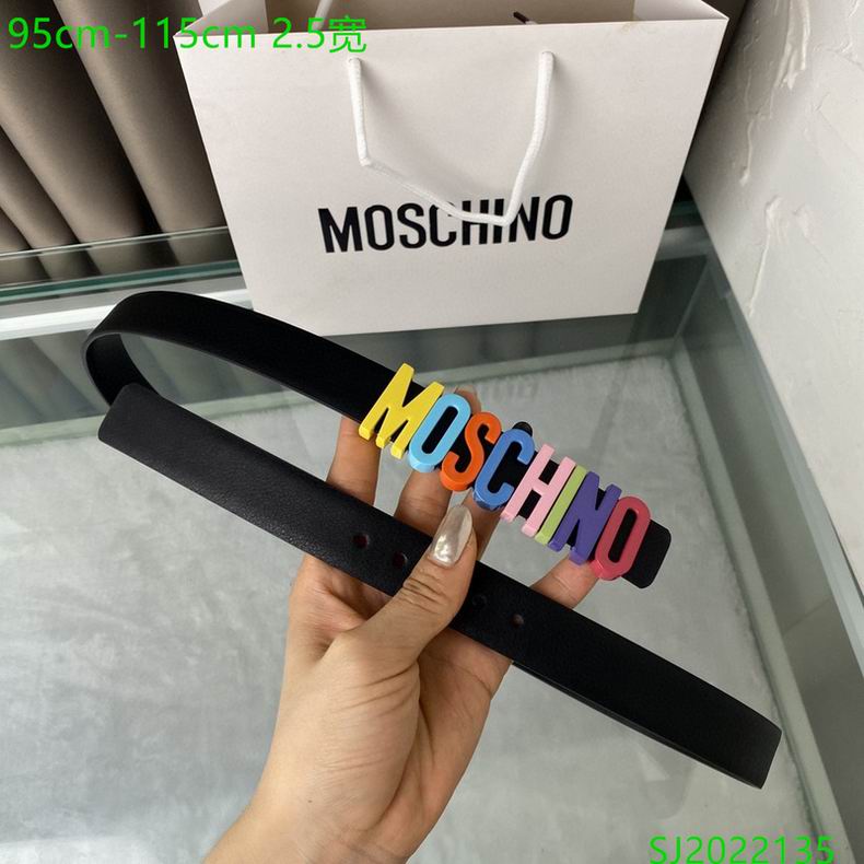 Moschino belt 25mmX95-115cm 7D (4)