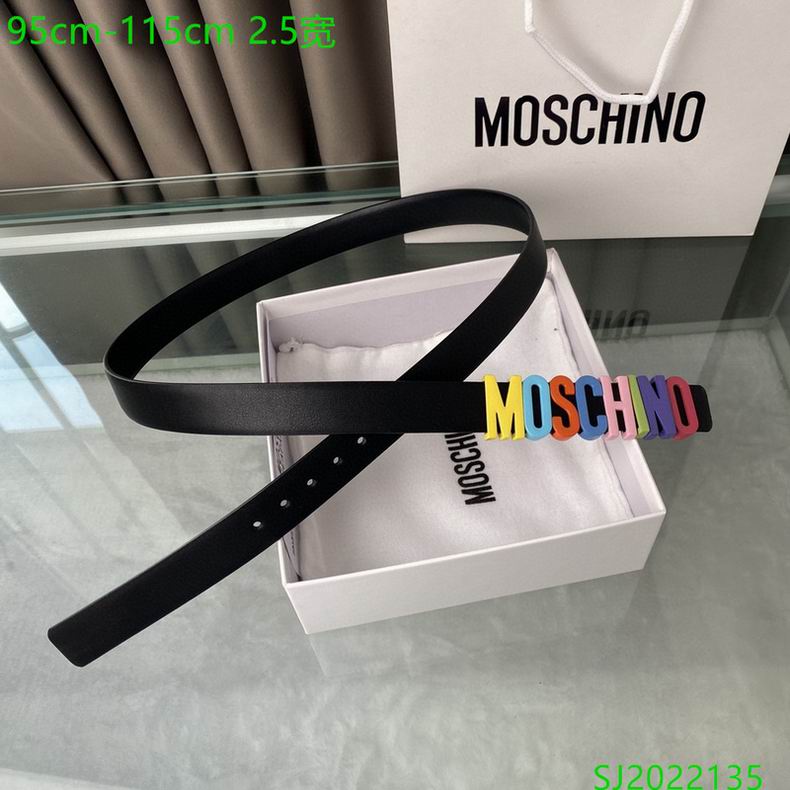 Moschino belt 25mmX95-115cm 7D (5)