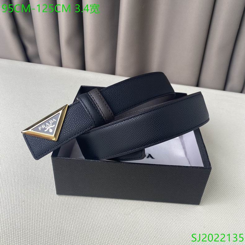 Prada Belt 34mmX95-125cm 7D (31)