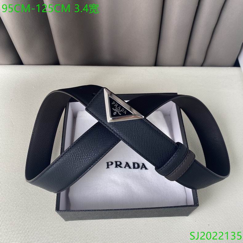 Prada Belt 34mmX95-125cm 7D (34)