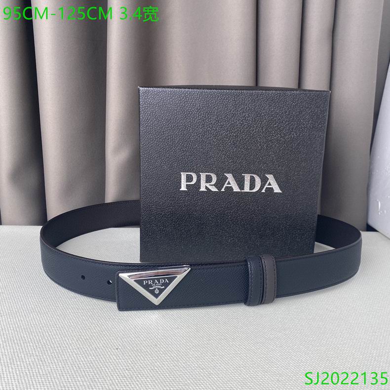 Prada Belt 34mmX95-125cm 7D (35)