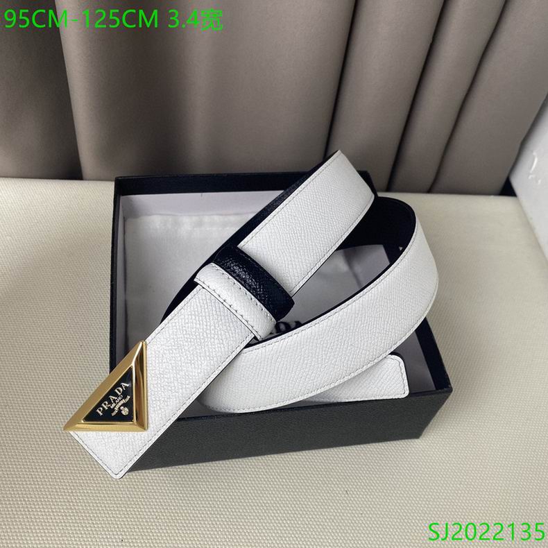 Prada Belt 34mmX95-125cm 7D (37)
