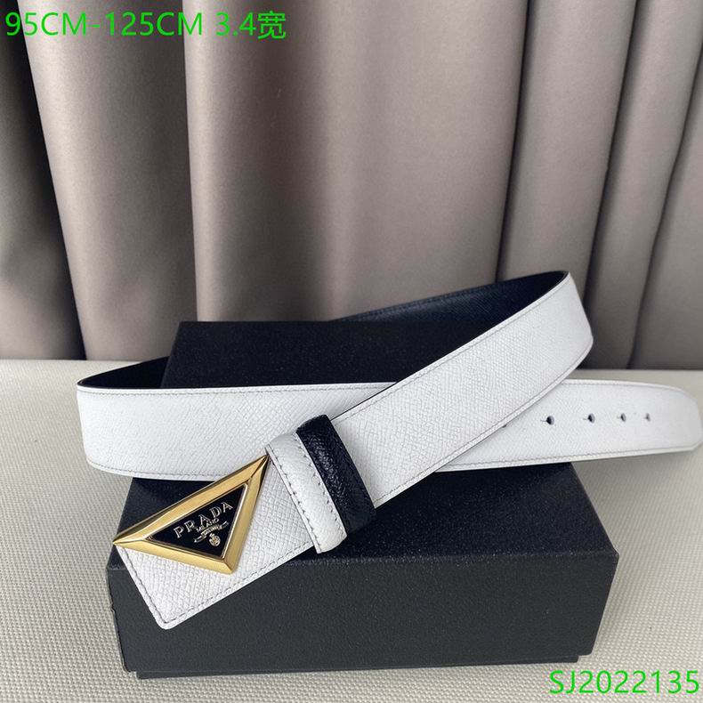 Prada Belt 34mmX95-125cm 7D (38)