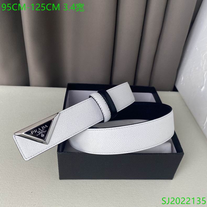 Prada Belt 34mmX95-125cm 7D (40)