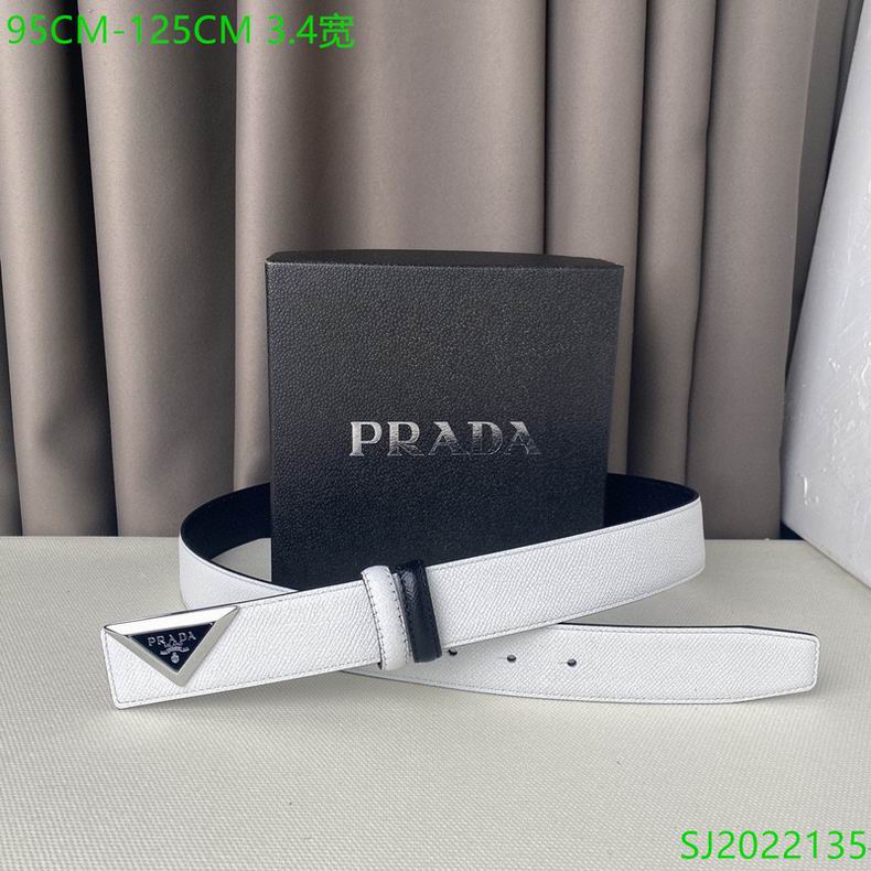 Prada Belt 34mmX95-125cm 7D (41)