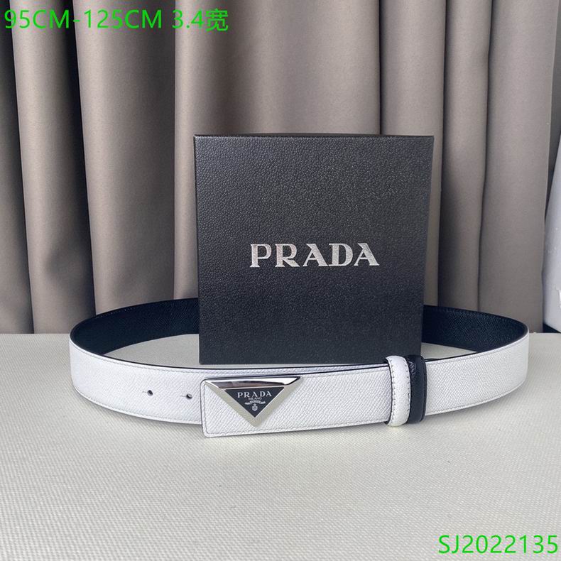 Prada Belt 34mmX95-125cm 7D (42)