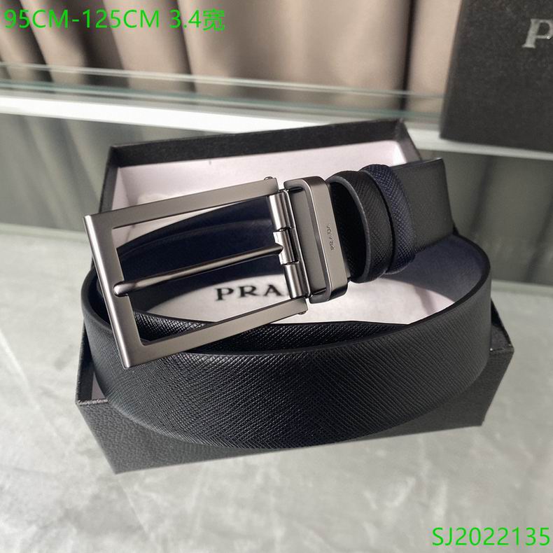 Prada Belt 34mmX95-125cm 7D (44)