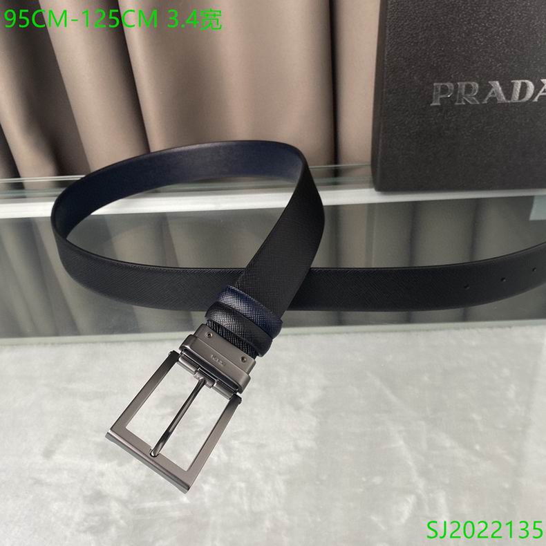 Prada Belt 34mmX95-125cm 7D (45)
