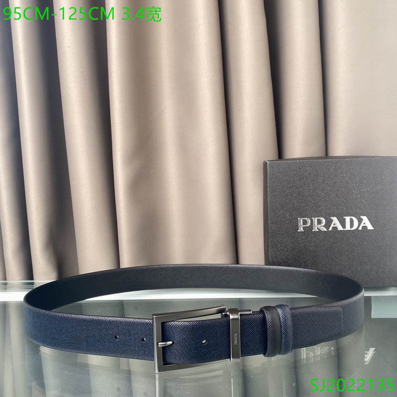 Prada Belt 34mmX95-125cm 7D (48)