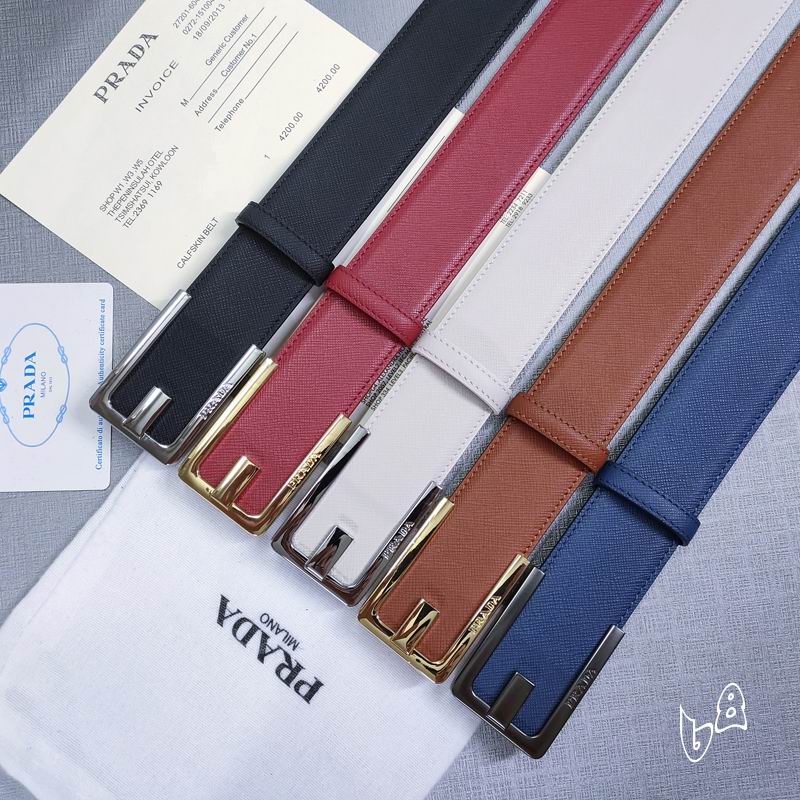 Prada Belt 38mmX80-125cm lb (16)