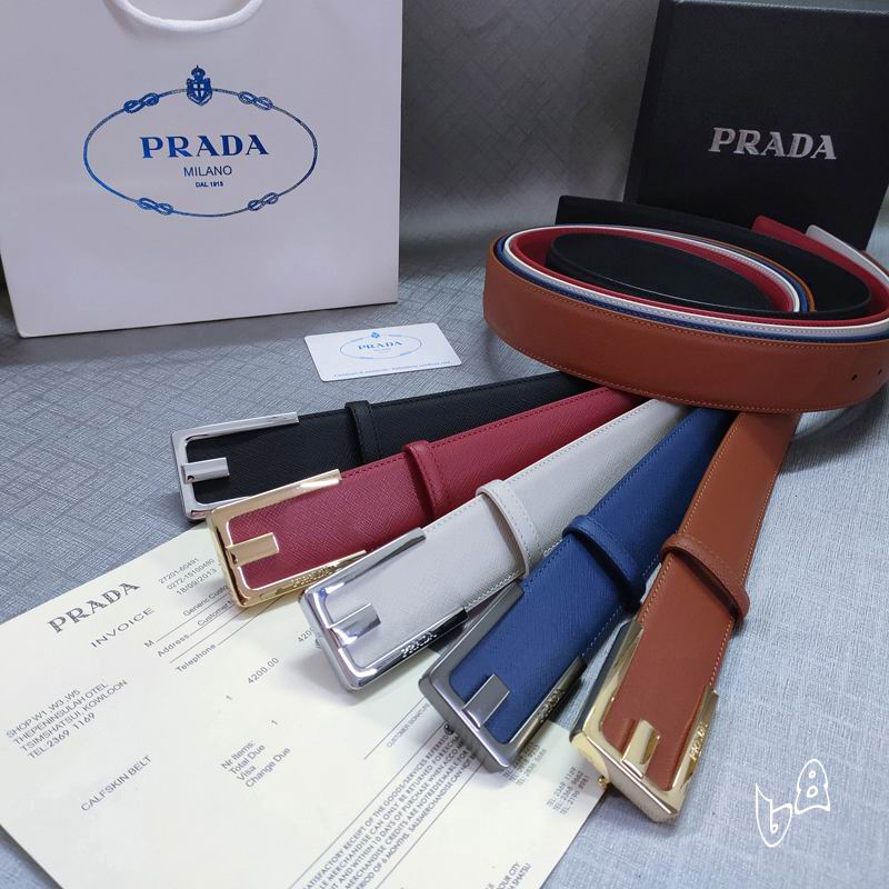 Prada Belt 38mmX80-125cm lb (17)