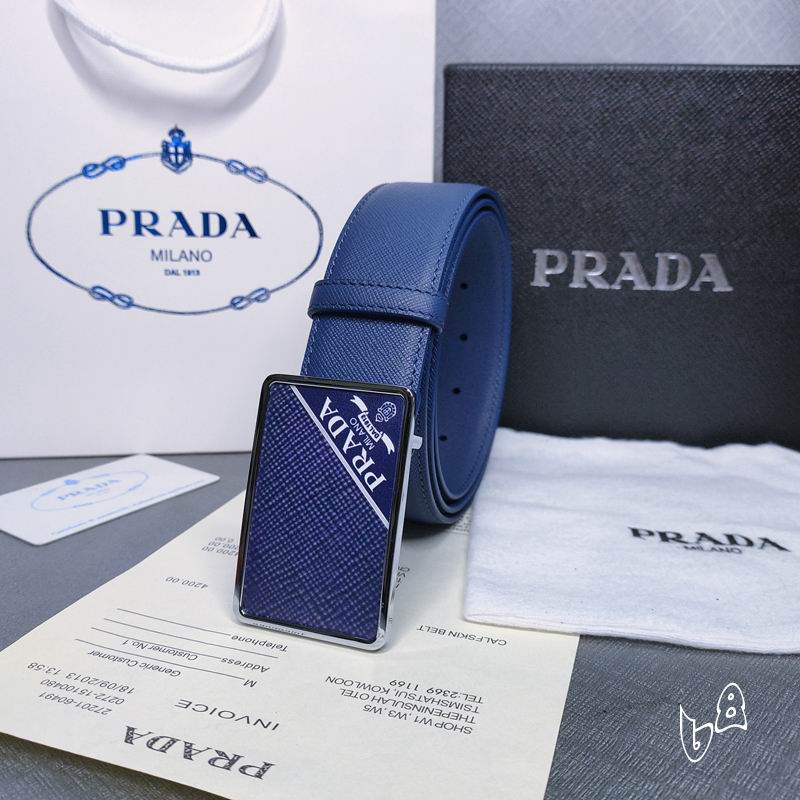Prada Belt 38mmX80-125cm lb (19)