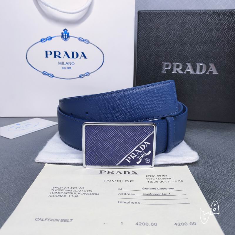 Prada Belt 38mmX80-125cm lb (20)