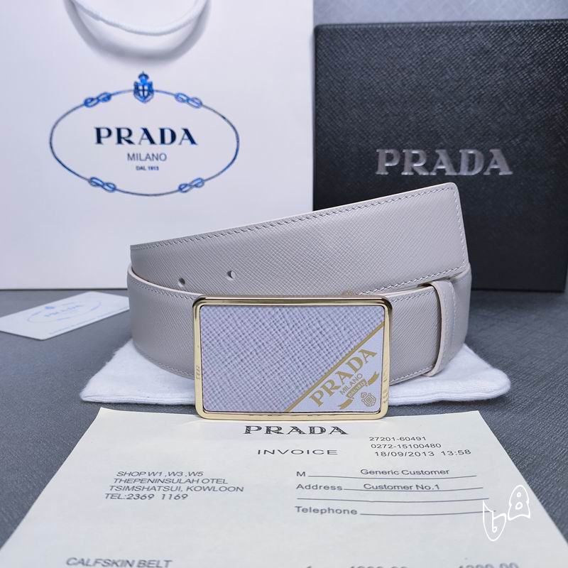 Prada Belt 38mmX80-125cm lb (26)