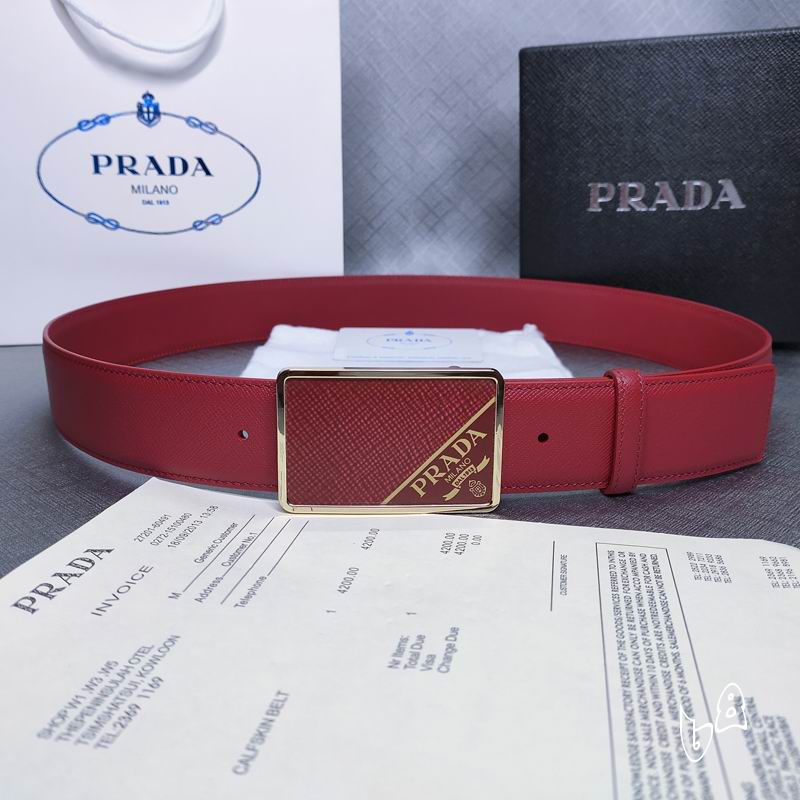 Prada Belt 38mmX80-125cm lb (27)