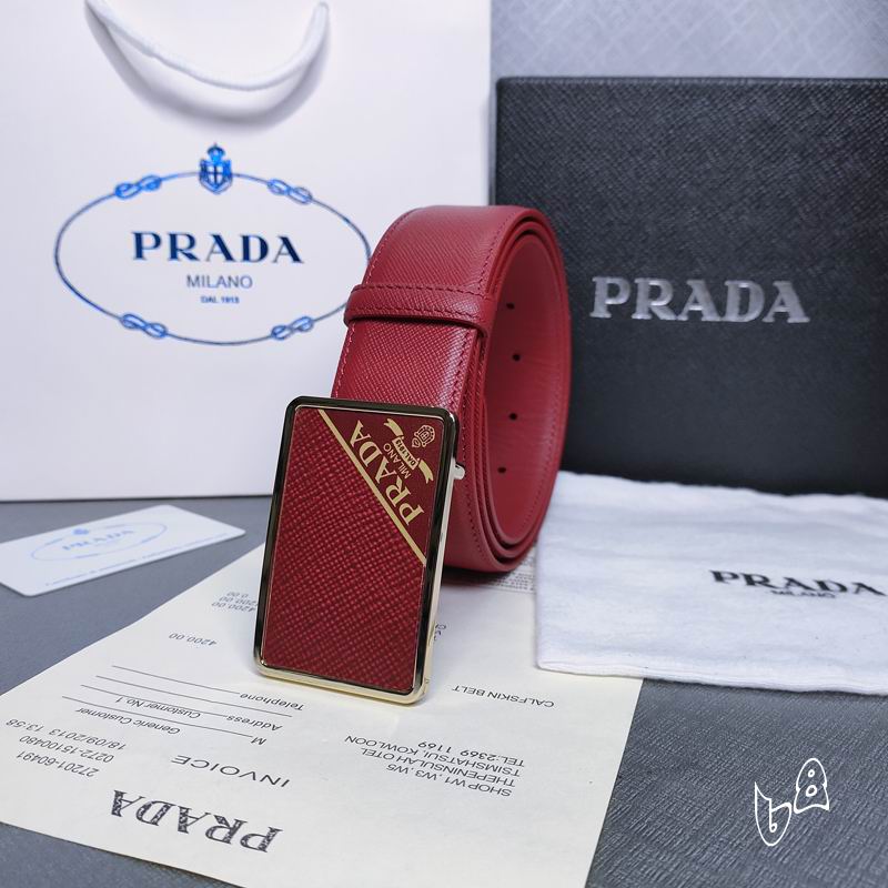 Prada Belt 38mmX80-125cm lb (28)