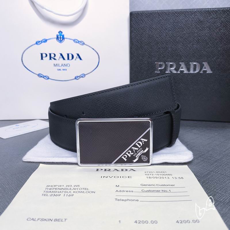 Prada Belt 38mmX80-125cm lb (32)
