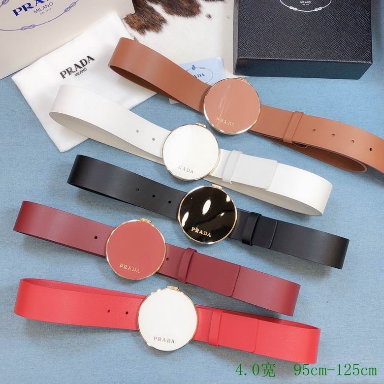 Prada Belt 40mmX95-115cm sj (28)