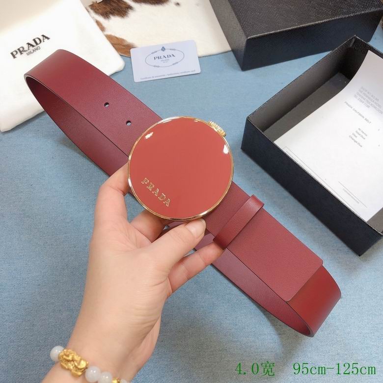 Prada Belt 40mmX95-115cm sj (31)