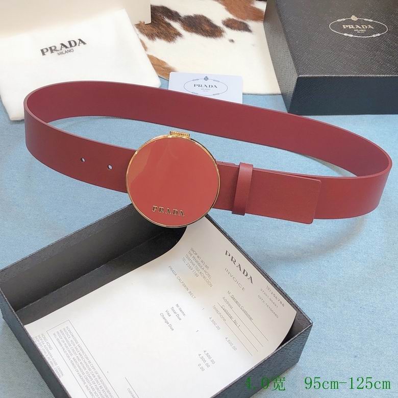 Prada Belt 40mmX95-115cm sj (32)