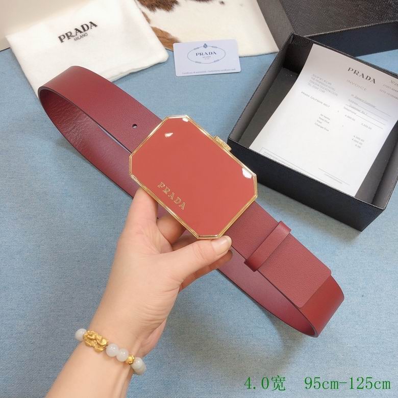 Prada Belt 40mmX95-115cm sj (34)