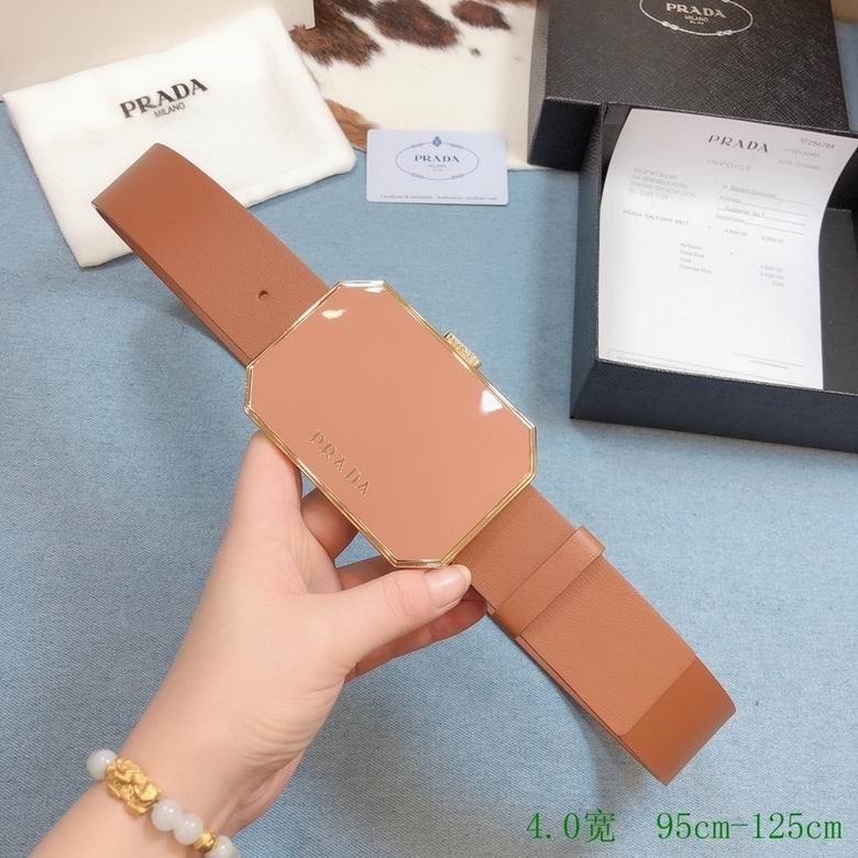 Prada Belt 40mmX95-115cm sj (40)