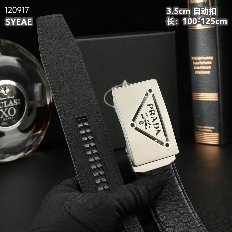 Prada belt 自动带 35mmX100-125cm 8L (13)