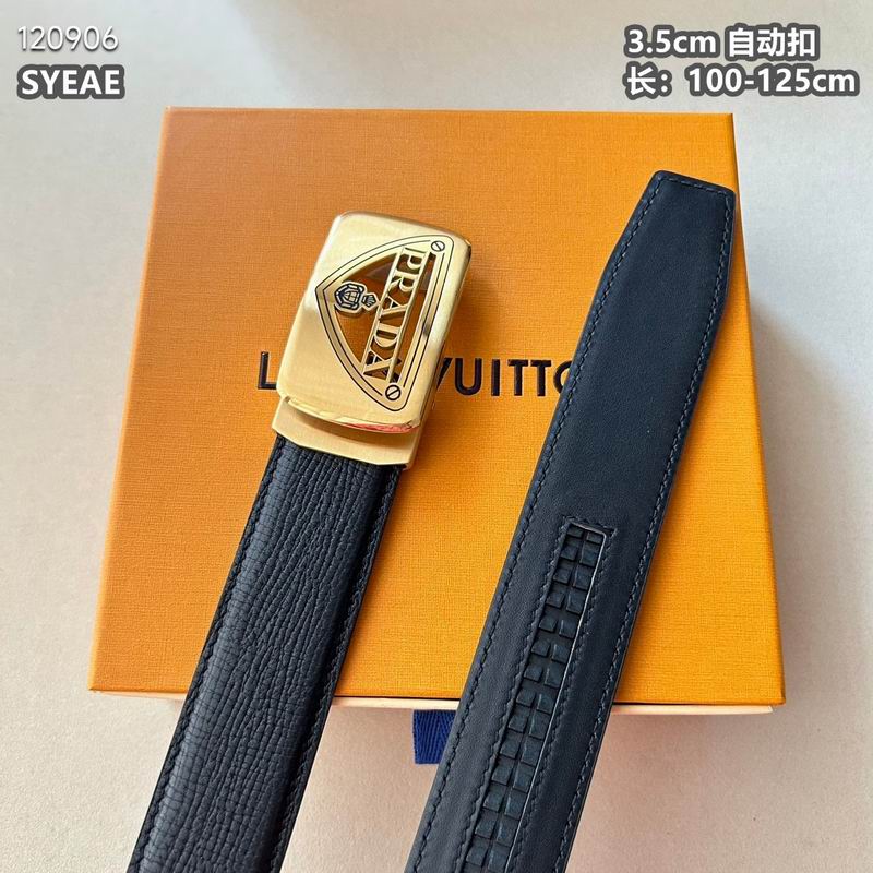 Prada belt 自动带 35mmX100-125cm 8L (2)