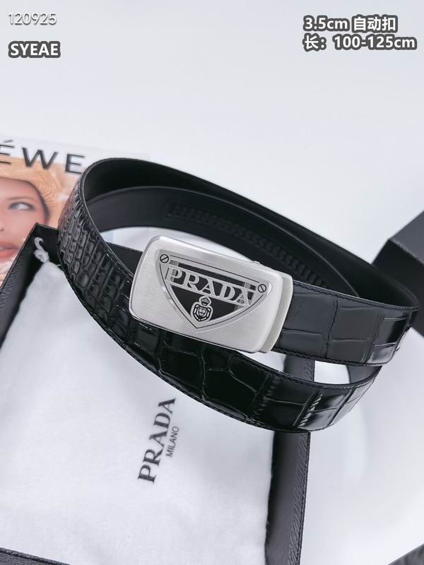 Prada belt 自动带 35mmX100-125cm 8L (20)