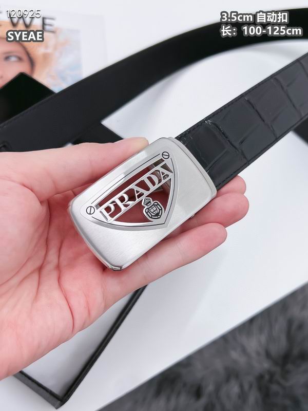 Prada belt 自动带 35mmX100-125cm 8L (21)