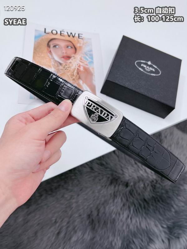 Prada belt 自动带 35mmX100-125cm 8L (22)
