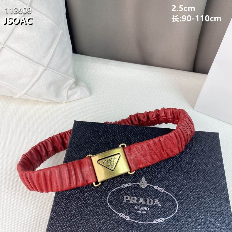 Prada belt 25mmX90-110cm 8L (5)
